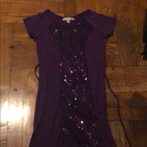 Purple girls dress